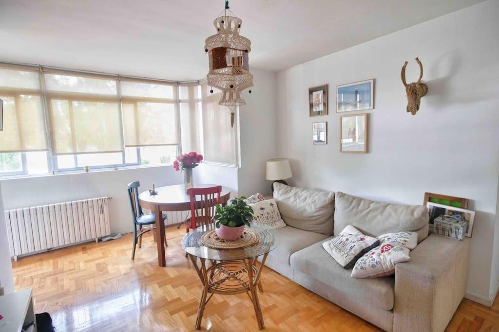 Piso Centrico, Bonito, Acogedor, Aire Acondicionado Y Piscina Enfrente De Casa Madryt Zewnętrze zdjęcie